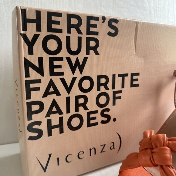 ANTHROPOLOGIE Vicenza Knotted Platform Heels Size 41 / UK 8 Orange BNIB - Picture 3 of 12